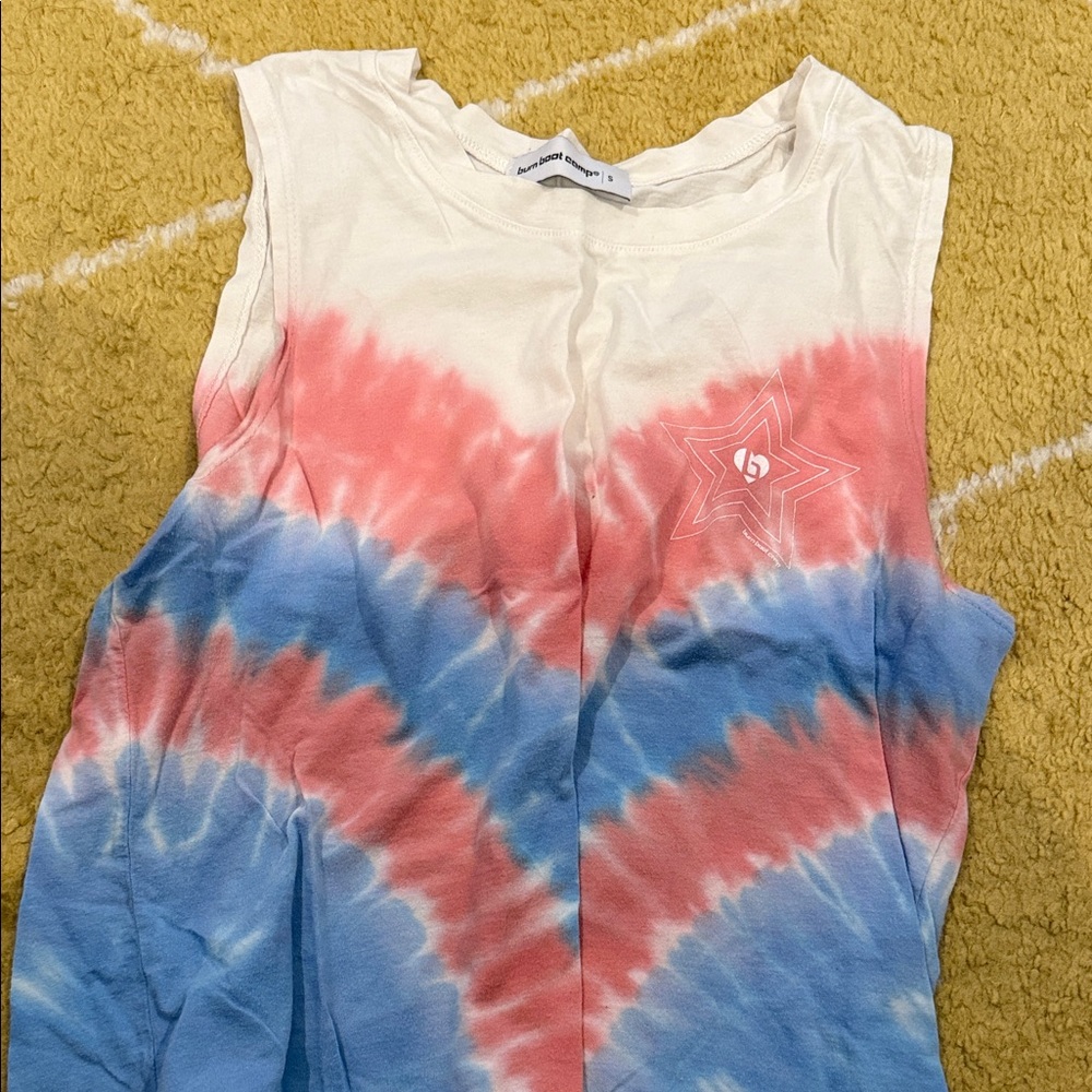 Tie-Dye Sleeveless Women's Top